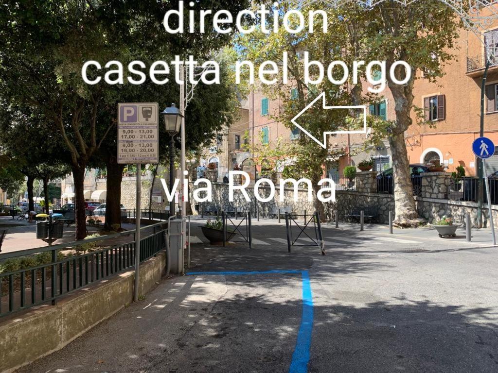 Casetta Nel Borgo Olevano Romano Exteriér fotografie